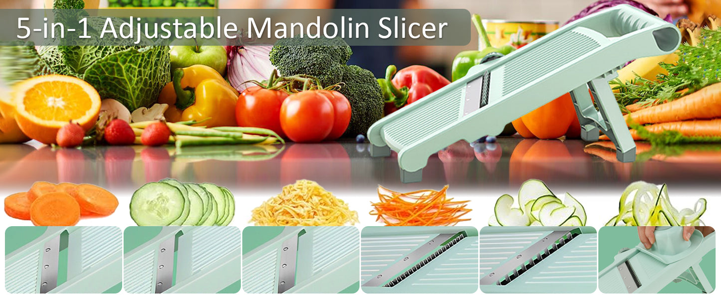 FORGED™ Adjustable Mandoline Slicer
